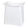 WENKO 22949100 - Sgabello WING 45x48 cm bianco/nero