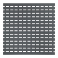 WENKO 23125100-Tappetino doccia antiscivolo ARINOS 54x54 cm grigio/grigio