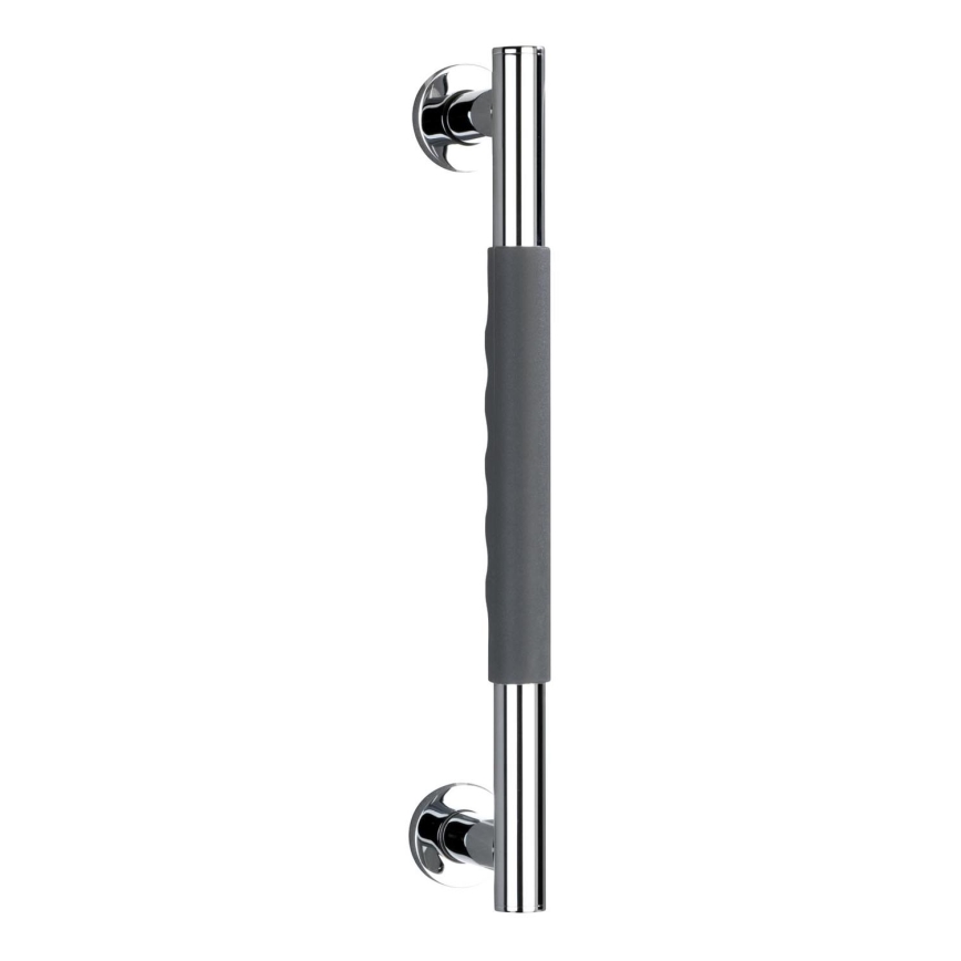 WENKO 23284100-Maniglione SECURA 40,5x9 cm acciaio inox/antracite/cromo lucido
