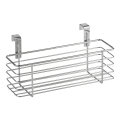 WENKO 2344100 - Cestino SLIM 24x11,5 cm cromo lucido/nero