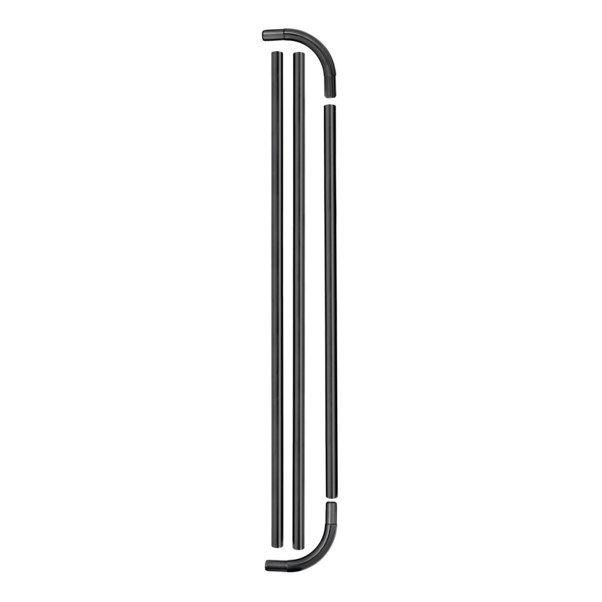 WENKO 23565100 - Asta 2x2 cm nera