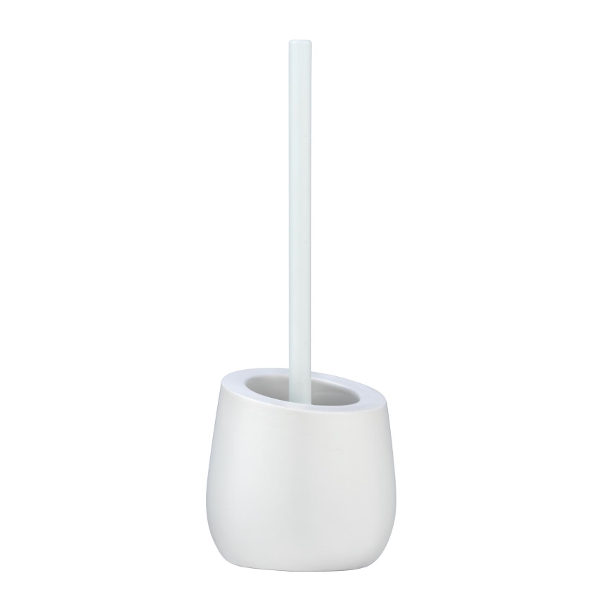 WENKO 23646100 - Scopino WC BADI 13,5x38 cm bianco