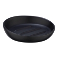 WENKO 23653100 - Portasapone BADI 11,5x3 cm nero