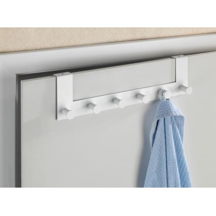 WENKO 23724100-Appendiabiti CELANO 39x11 cm bianco
