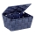 WENKO 23786100 - Cestino ADRIA 19x14 cm blu