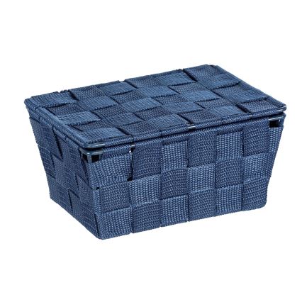 WENKO 23786100 - Cestino ADRIA 19x14 cm blu