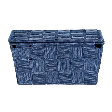 WENKO 23786100 - Cestino ADRIA 19x14 cm blu