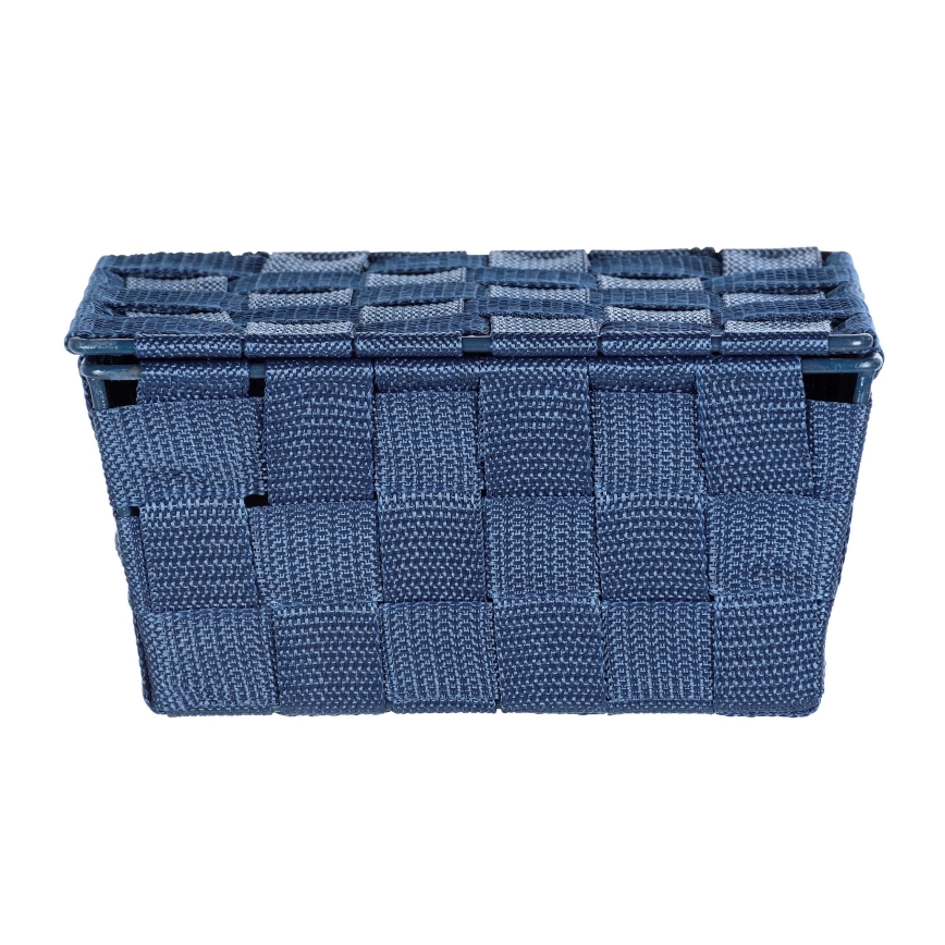 WENKO 23786100 - Cestino ADRIA 19x14 cm blu