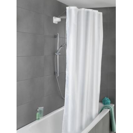 WENKO 23863100 - Supporto doccia 96x72 cm acciaio inox/bianco