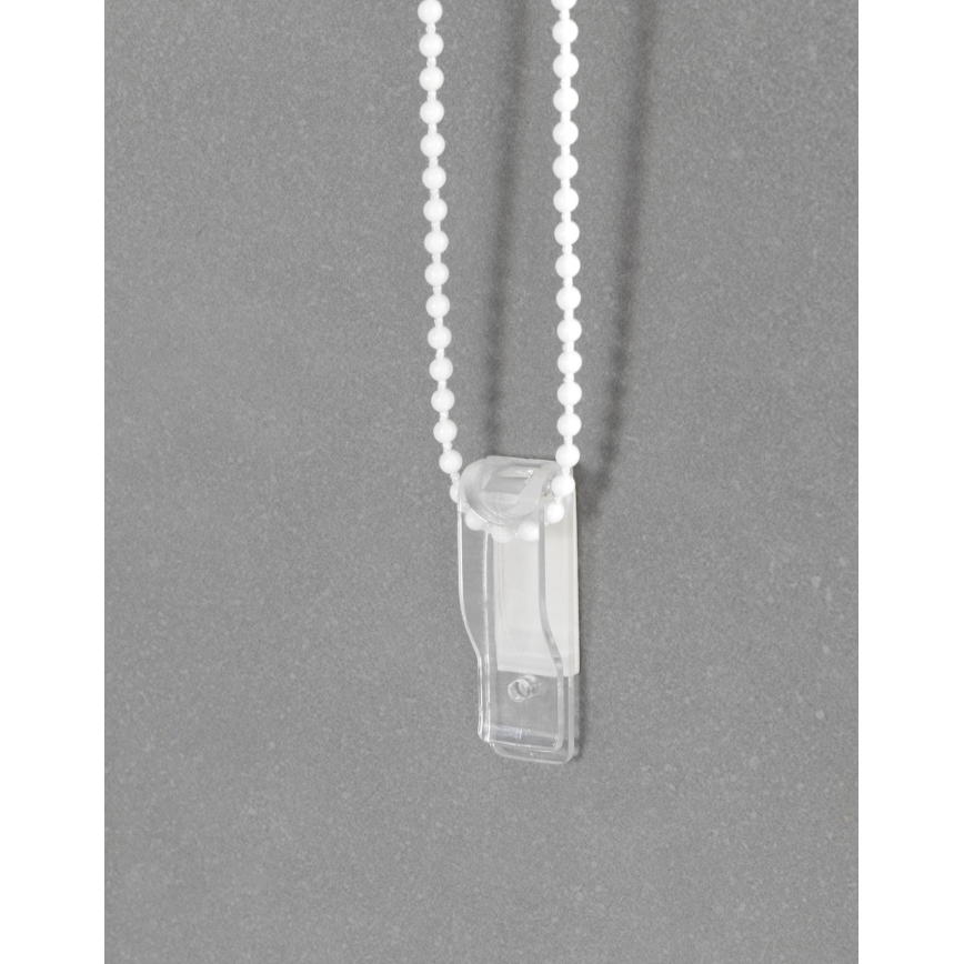 WENKO 23864100 - Tenda a rullo per doccia 132x240 cm bianca