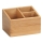 WENKO 23916100 - Organizer TERRA 12x9 cm marrone