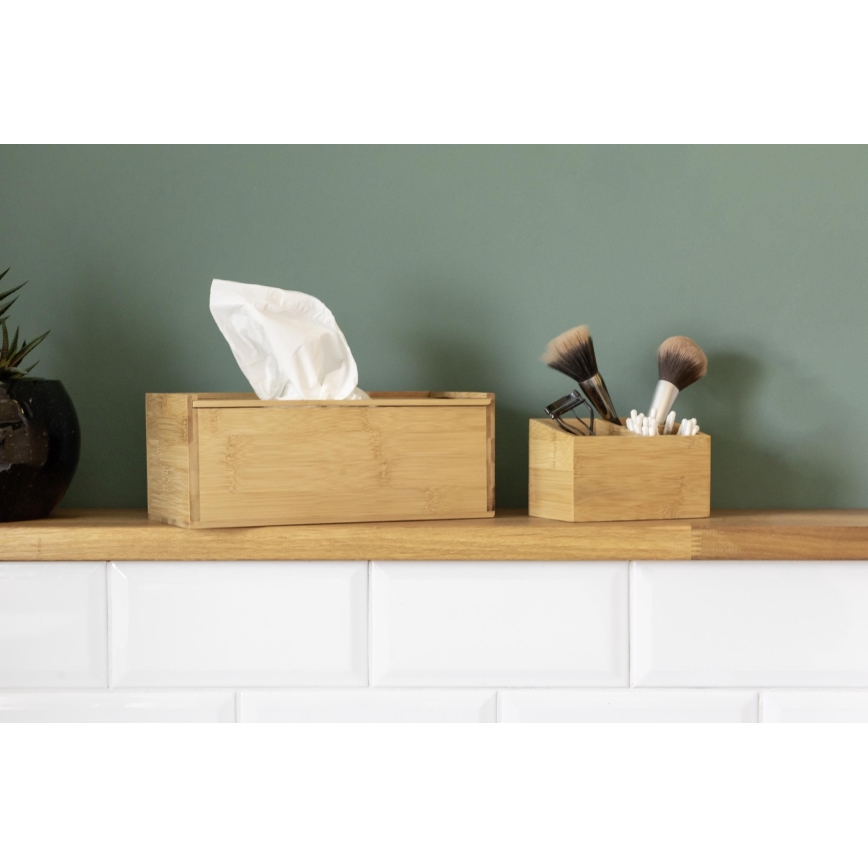 WENKO 23916100 - Organizer TERRA 12x9 cm marrone