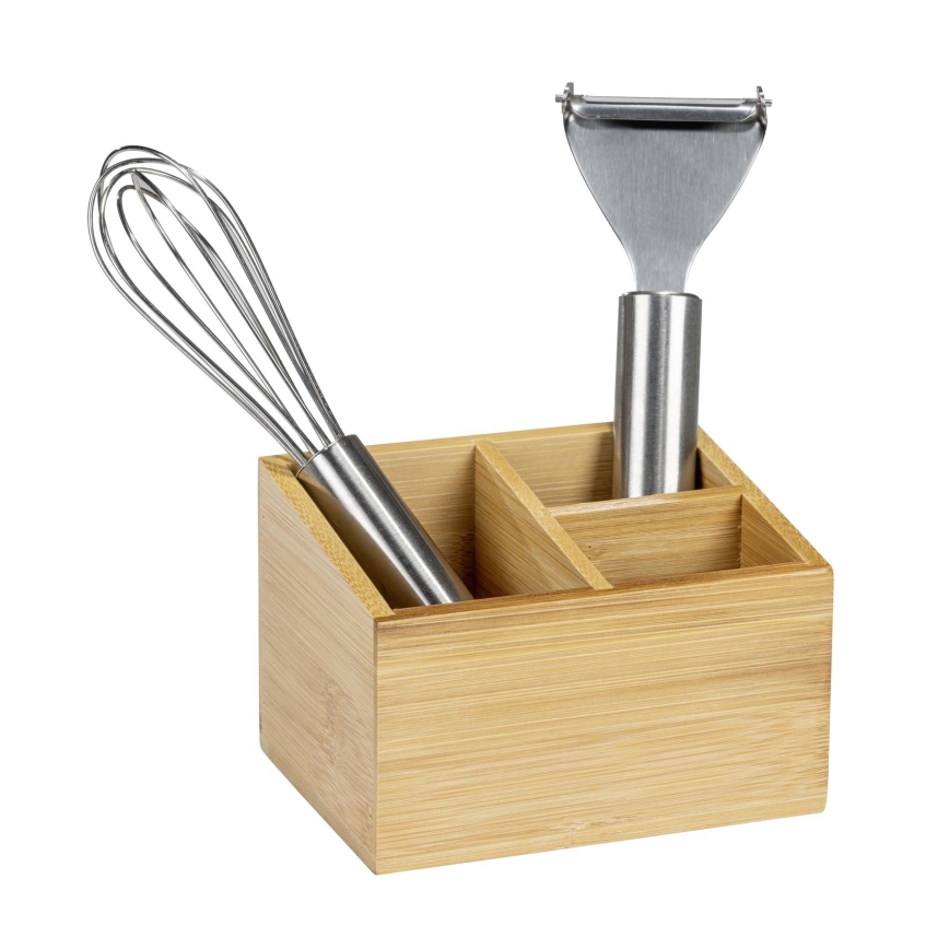 WENKO 23916100 - Organizer TERRA 12x9 cm marrone