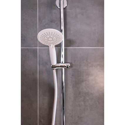 WENKO 23942100 - Soffione doccia YOUNG LINE 11x11 cm bianco