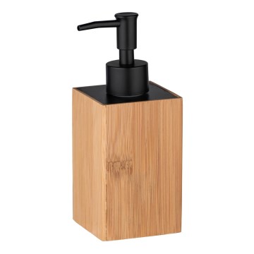 WENKO 23984100 - Dispenser di sapone PADUA 210 ml marrone/nero