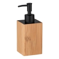 WENKO 23984100 - Dispenser per sapone PADUA 210 ml marrone/nero