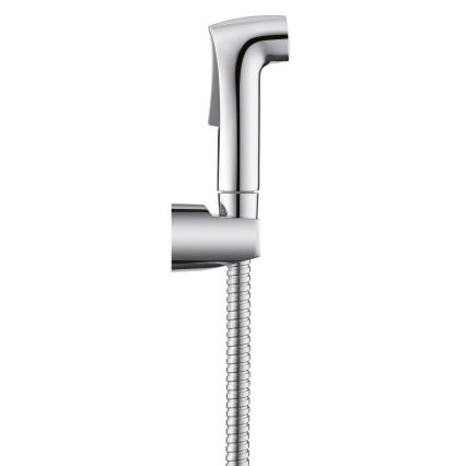 WENKO 23999100 - Set bidet SISTEMA DI RISPARMIO IDRICO 12x7 cm cromo lucido/argento