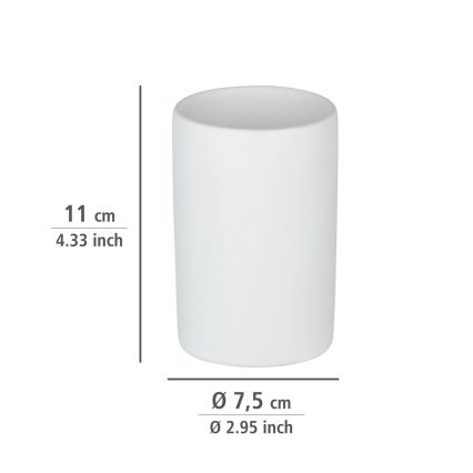 WENKO 24010100 - Bicchiere POLARIS 7x11 cm bianco