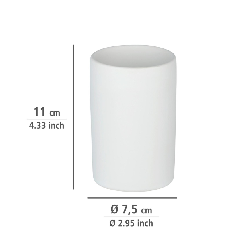 WENKO 24010100 - Bicchiere POLARIS 7x11 cm bianco