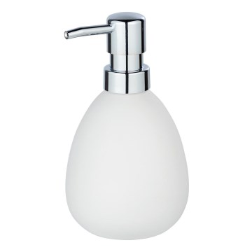 WENKO 24011100 - Dispenser di sapone POLARIS 390 ml bianco