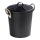 WENKO 24022100 - Cesto GARA 24x28,5 cm nero