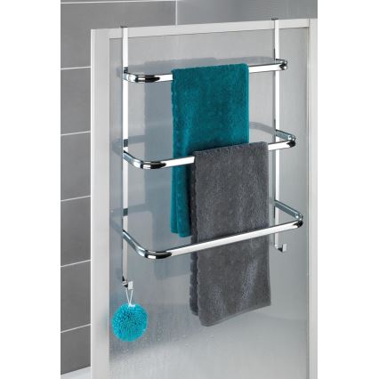 WENKO 24025100 - Porta asciugamani IRPINIA 54,5x77,5 cm cromo lucido