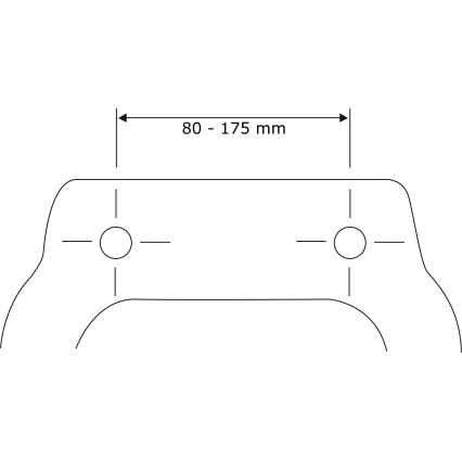 WENKO 24082800 - Sedile WC DROPLETS 45x38,8 cm blu/bianco
