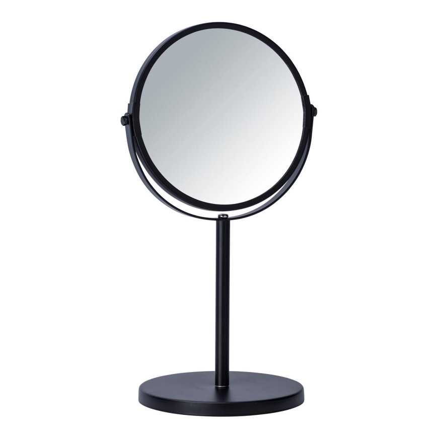 WENKO 24101100 - Specchio ASSISI 18,5x34,5 cm nero