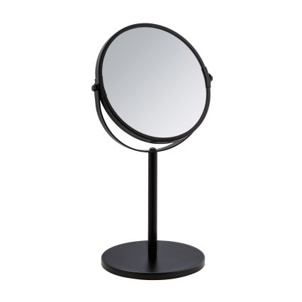 WENKO 24101100 - Specchio ASSISI 18,5x34,5 cm nero