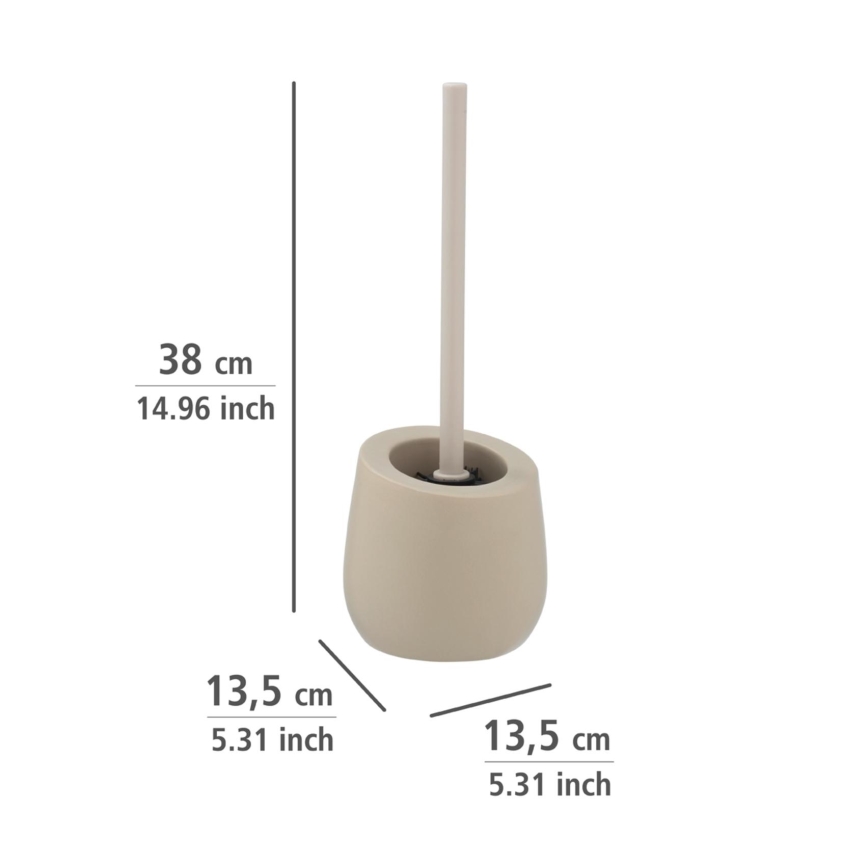 WENKO 24136100 - Scopino WC BADI 13,5x38 cm beige