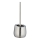 WENKO 24140100 - Scopino WC BADI 13,5x38 cm argento