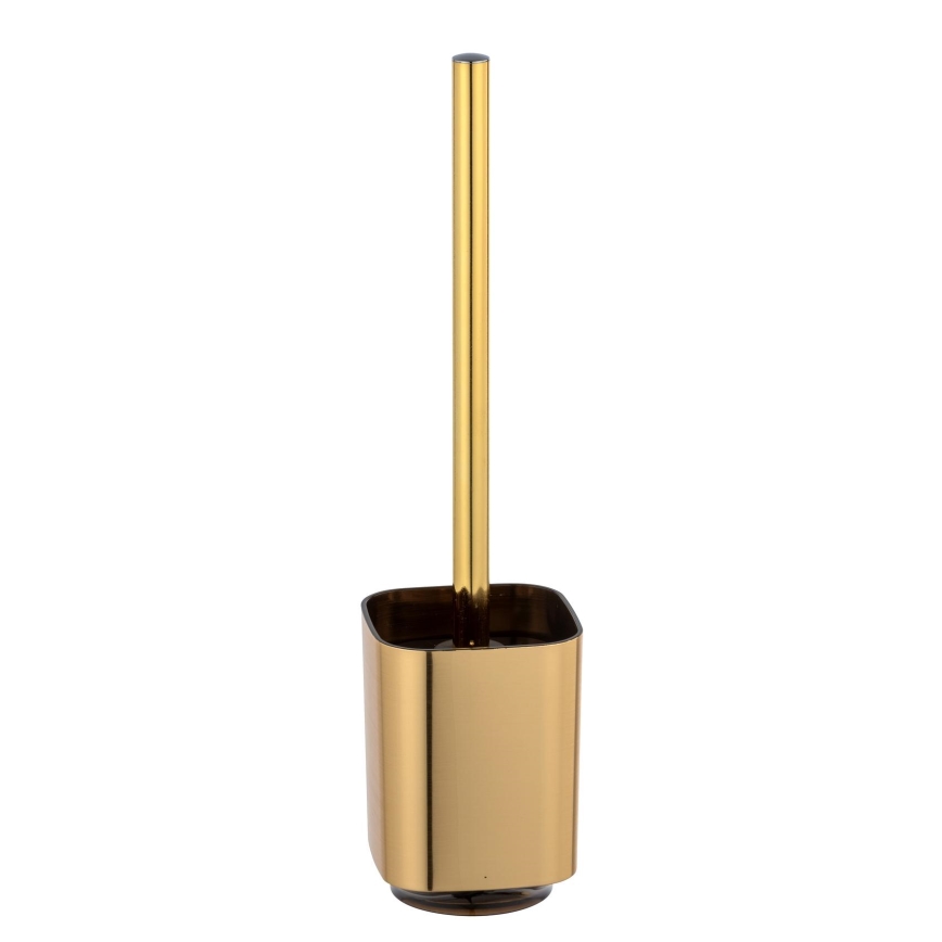 WENKO 24162100 - Scopino WC AURON 9x38,5 cm dorato