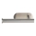 WENKO 24166100 - Portarotolo per carta igienica TURBO-LOC OREA MATT 16x7 cm acciaio inox/argento
