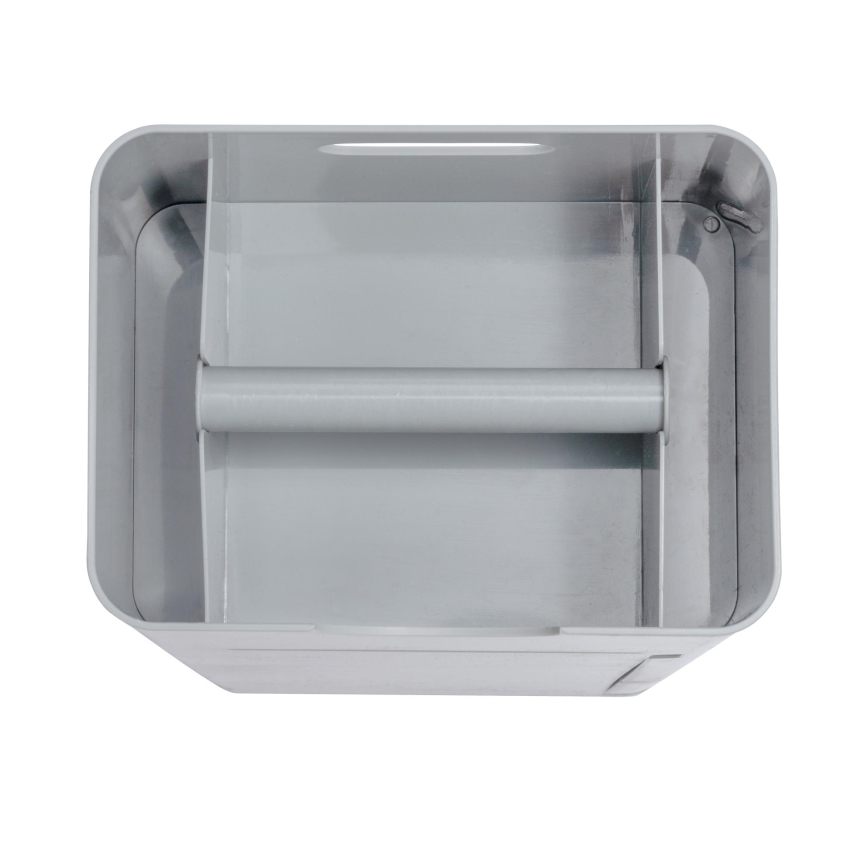 WENKO 24213100 - Scopino per WC IMON 20x58,5 cm grigio