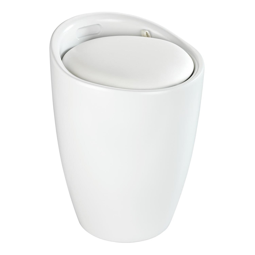 WENKO 24228100 - Sgabello CANDY 36x50,5 cm bianco/nero