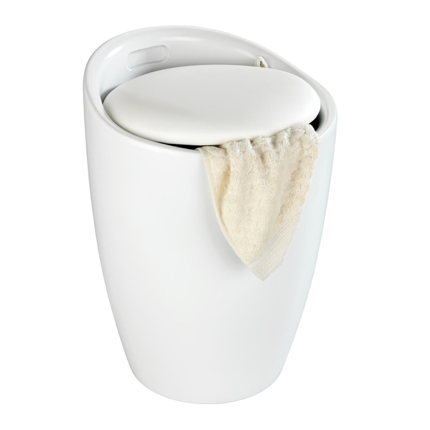 WENKO 24228100 - Sgabello CANDY 36x50,5 cm bianco/nero
