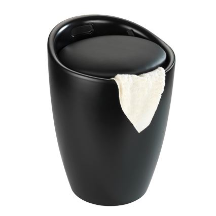 WENKO 24229100 - Sgabello CANDY 36x50,5 cm nero