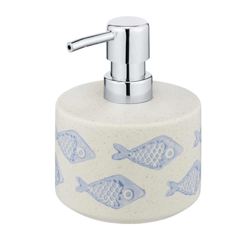 WENKO 24311100 - Dispenser per sapone AQUAMARIN 475 ml beige