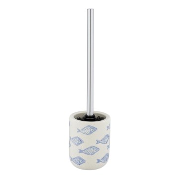 WENKO 24313100 - Spazzola per WC AQUAMARIN 10x40 cm beige