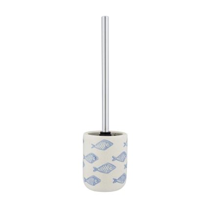 WENKO 24313100 - Spazzola per WC AQUAMARIN 10x40 cm beige