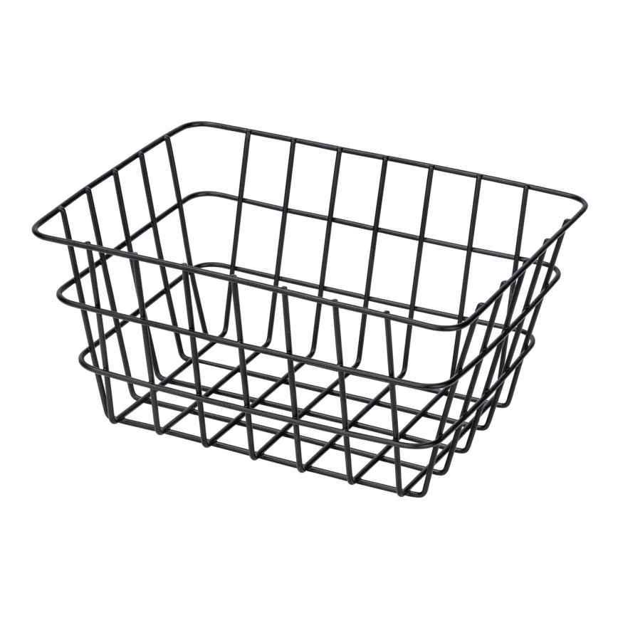 WENKO 24371100 - Cestino VIANA 18x25 cm nero