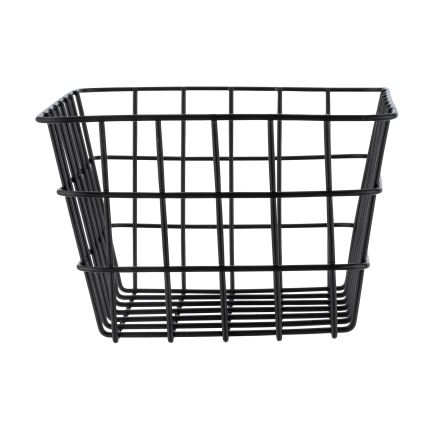 WENKO 24371100 - Cestino VIANA 18x25 cm nero