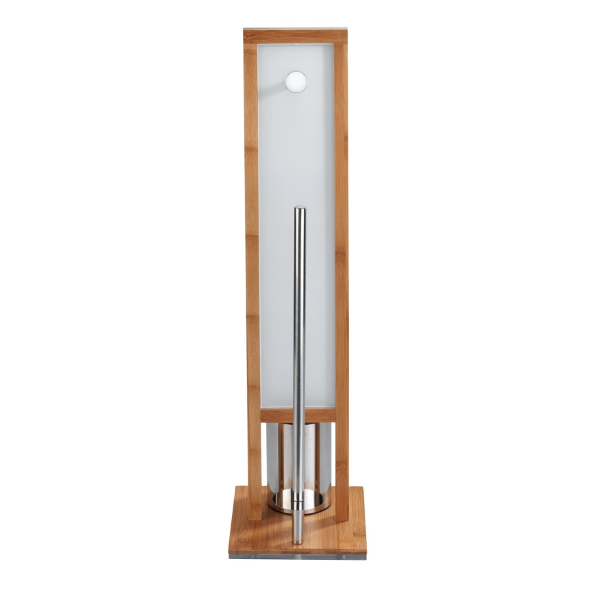 WENKO 24391100 - Scopino WC RIVALTA 18x70 cm marrone/bianco/nero