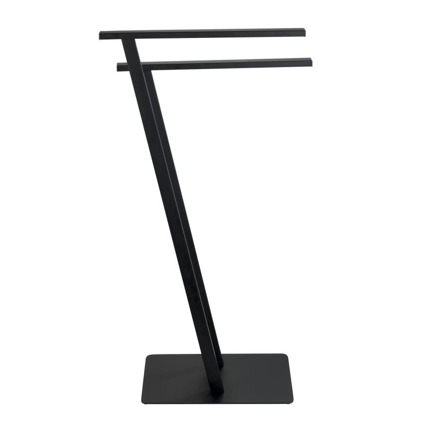 WENKO 24396100 - Porta asciugamani LIRIO 20x40 cm nero