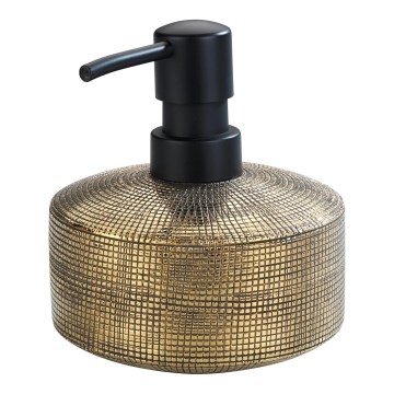 WENKO 24401100 - Dispenser di sapone RIVARA 400 ml oro