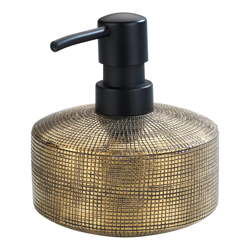WENKO 24401100 - Dispenser di sapone RIVARA 400 ml oro
