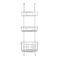WENKO 24422100 - Mensola OLESI 22,5x70 cm in acciaio inox/argento