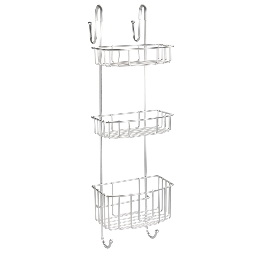 WENKO 24422100 - Mensola OLESI 22,5x70 cm in acciaio inox/argento