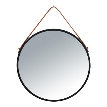 WENKO 24424100 - Specchio BORRONE 40x40 cm nero/argento