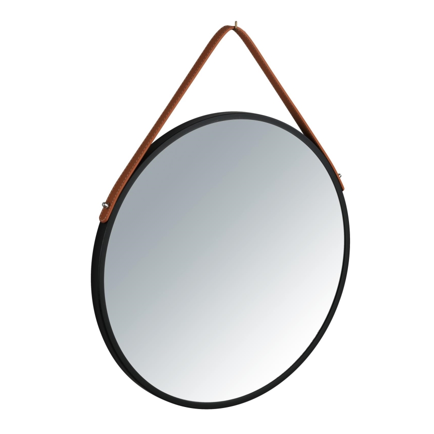 WENKO 24424100 - Specchio BORRONE 40x40 cm nero/argento